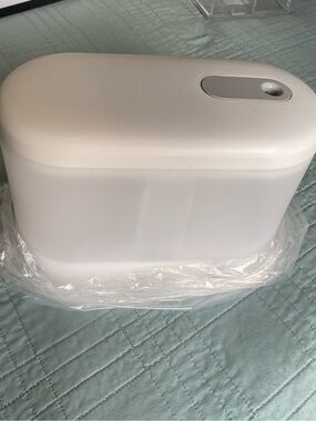 Minimalist White Multi-Use Storage Dispenser